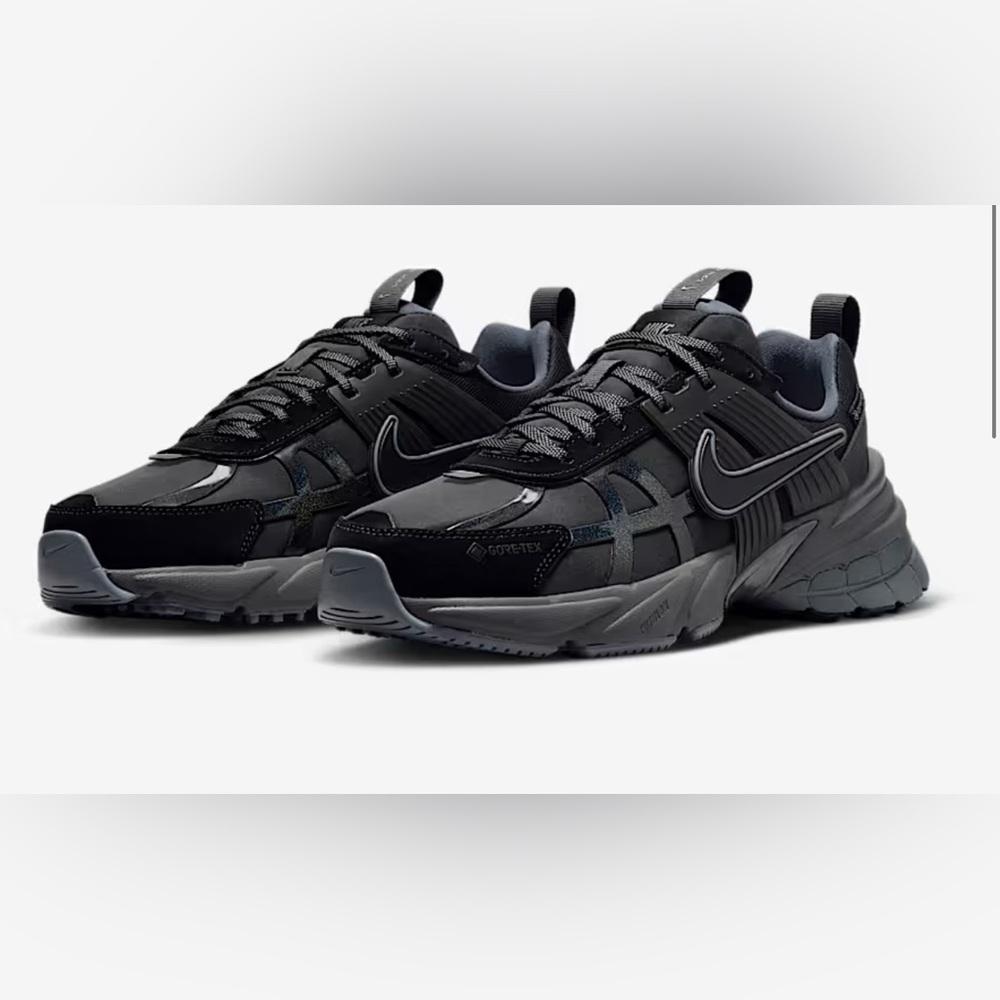 Nike Black and Gray Gore-Tex Sneakers